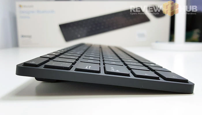 Microsoft Designer Bluetooth Keyboard Key Travel