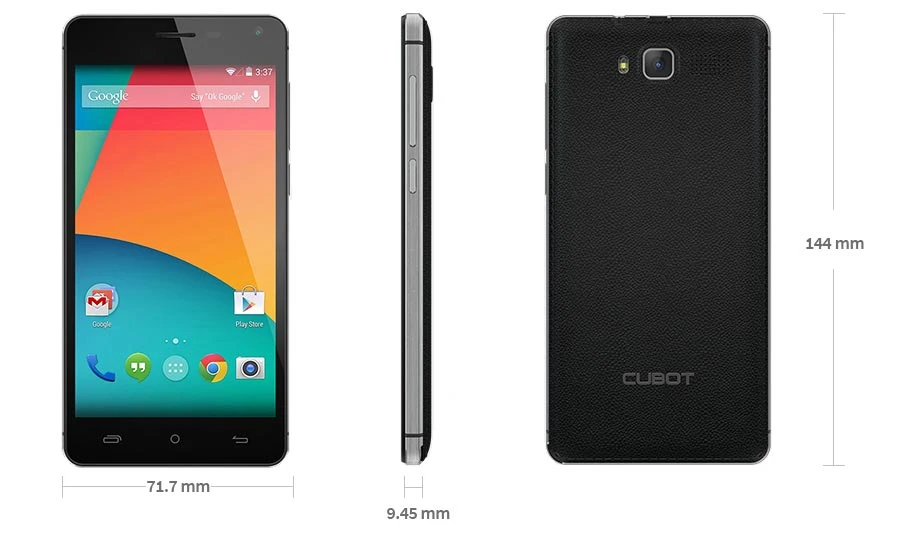cubot s200 dimensions