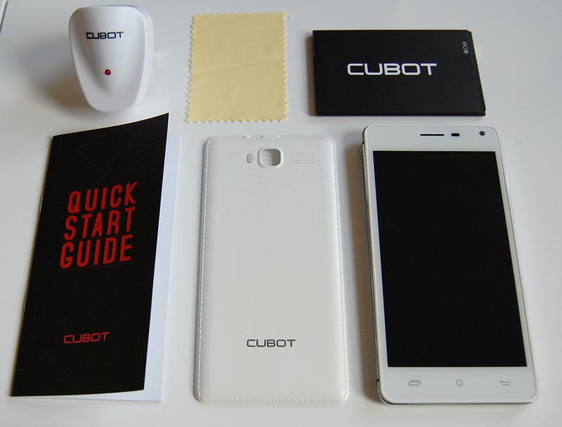 Cubot S200 Box contents