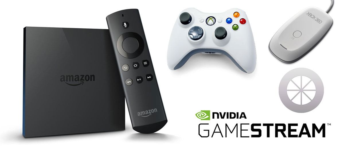 Fire TV, Xbox Pad, Moonlight app logo