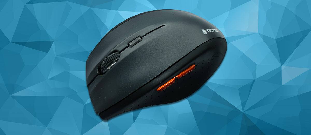 Tecknet-M002 mouse Tecknet M002 Wireless Mouse grey