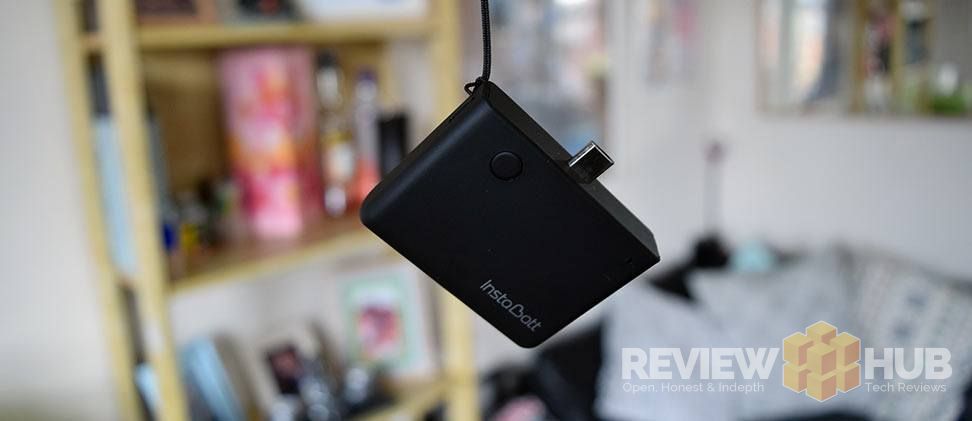 InstaBatt Portable Charger in Black