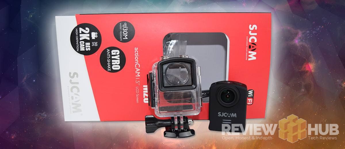 SJCAM M20 with waterproof case