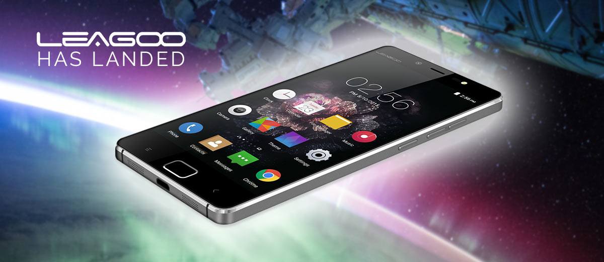 Leagoo Elite 1 smartphone in space