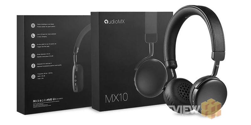 AudioMX MX10 Xtra Bass Bluetooth Headphones Review Review Hub