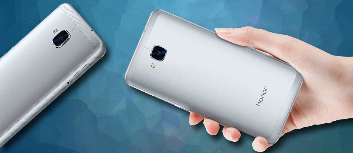 Huawei Honor 5C Silver Smartphone