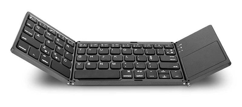 Jelly Comb Tri-Fold Portable Keyboard Design