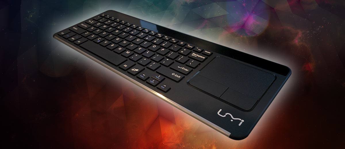 umi-bluetooth-slimline-keyboard-with-touchpad-black UMi KY7B Bluetooth Wireless Keyboard