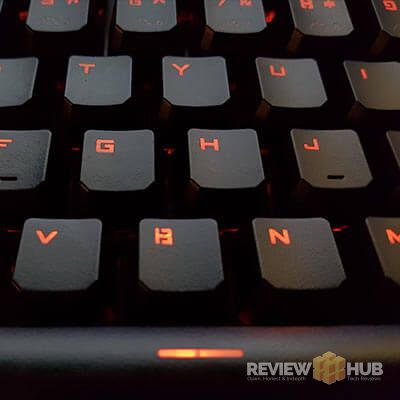 Reidea RGB Gaming Keyboard Red lights