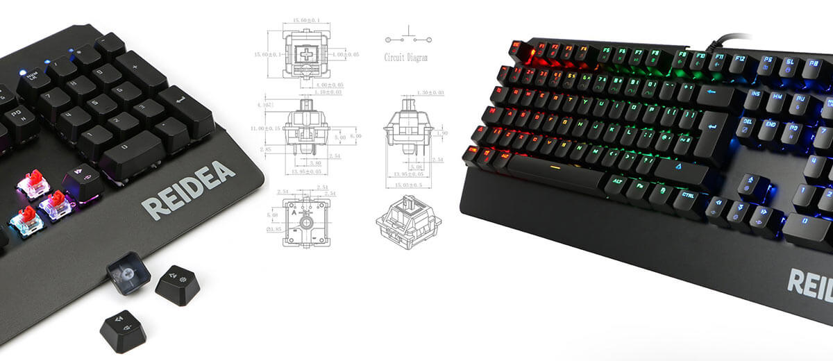 Reidea RGB Gaming Keyboard