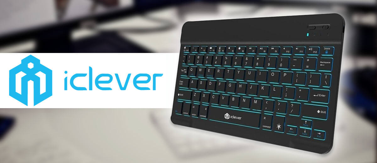 iClever IC-BK04 backlit portable keyboard