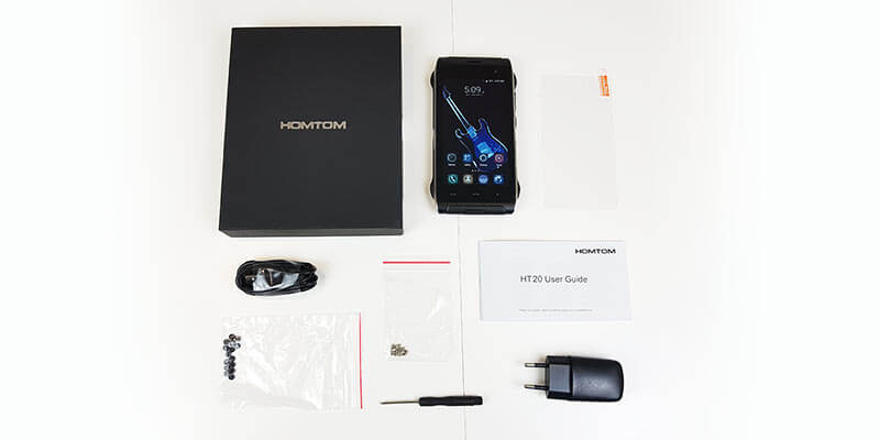 HomTom HT20 Box Contents