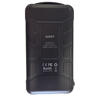 Aukey PB-17 Power Bank Back