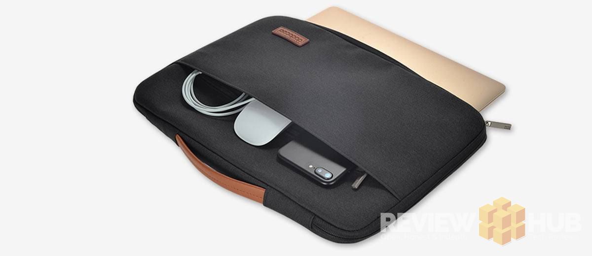 Dodocool-Laptop-Sleeve-Case-13-inch dodocool Laptop Sleeve with gadget pocket