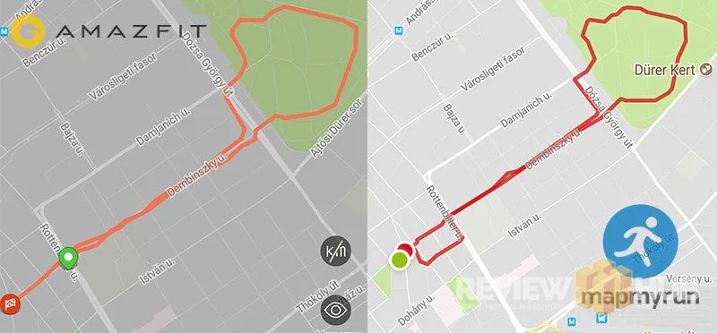 xiaomi amazfit bip gps map