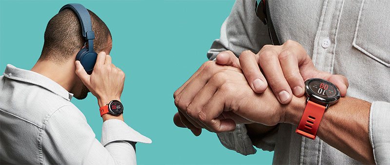 Amazfit Pace Smartwatch on wrist