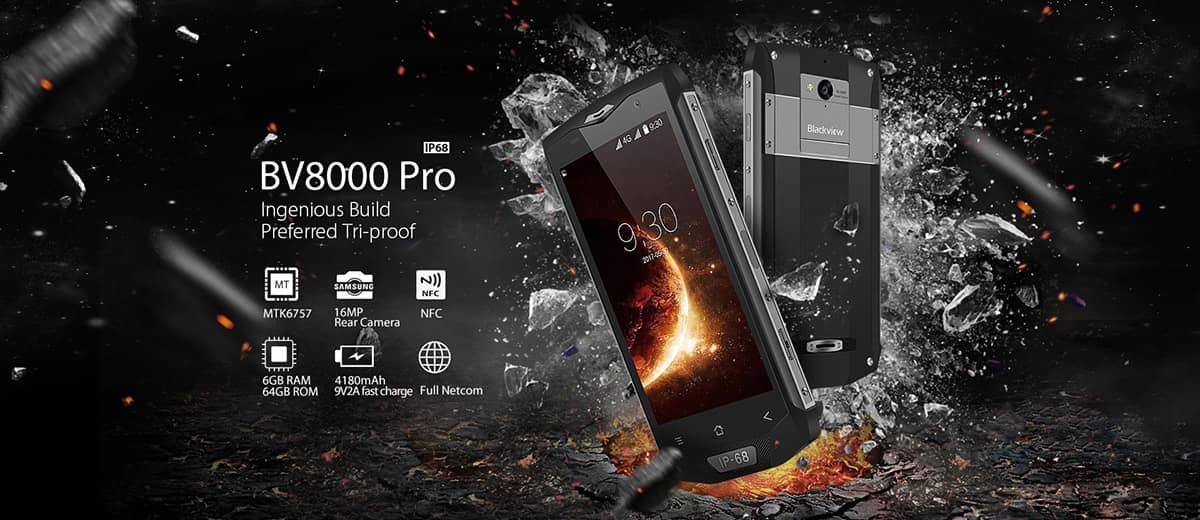 Blackview BV8000 Pro Black