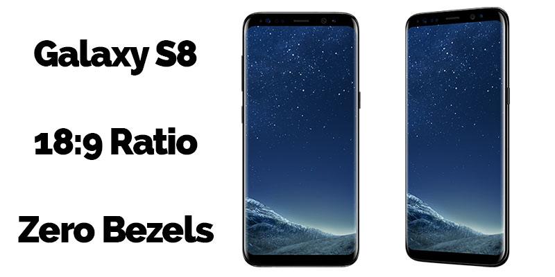 Galaxy S8 with 18:9 ratio display