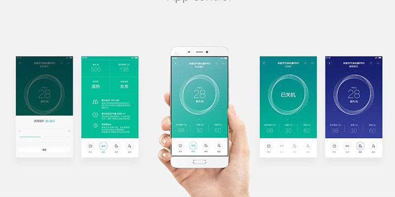 Xiaomi Home Air Purifier Mi Home App Functions