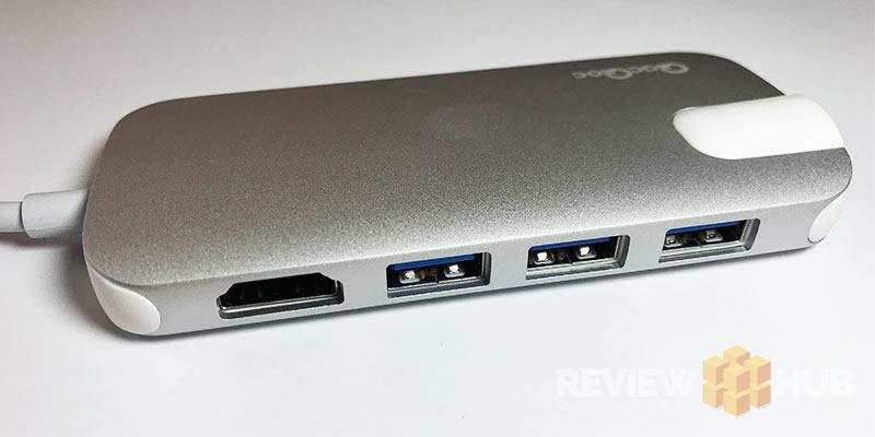 QacQoc Aluminium USB Type-C Hub Design