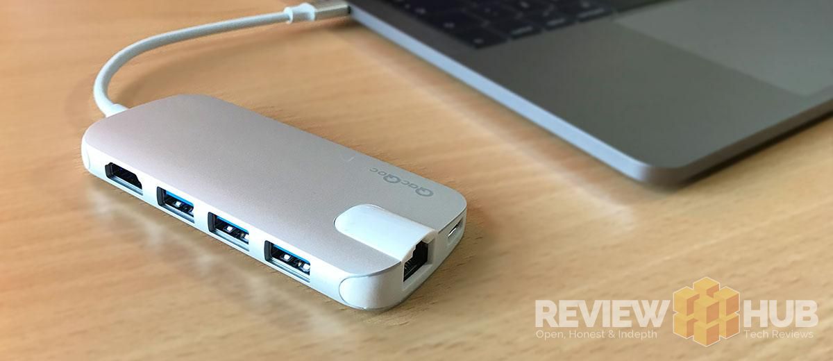 QacQoc Aluminium USB Type-C Hub