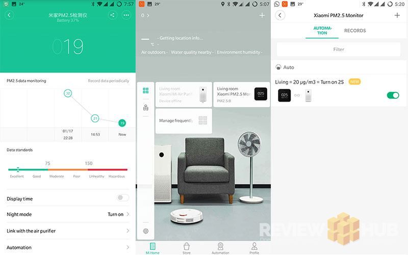 Xiaomi PM2.5 Air Quality Monitor Software