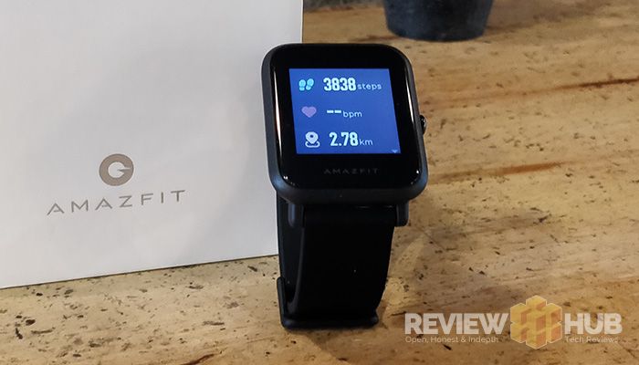 Amazfit Bip Review The 31 Gram Retro Fitness Tracker Review Hub
