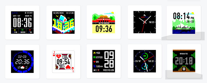 Amazfit Bip Watch Faces