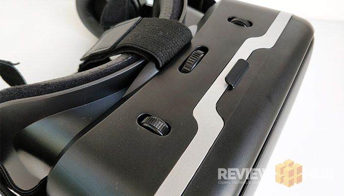 VR Shinecon 6.0 VR Headset Lens Controls