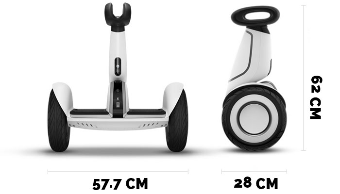 Xiaomi Ninebot Plus Segway Dimensions