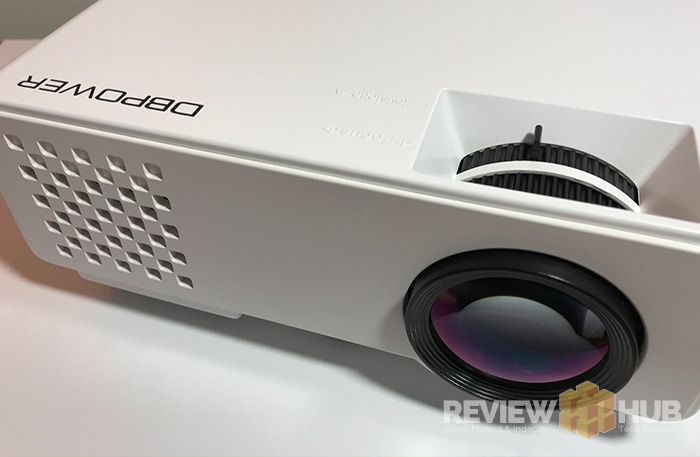 DBPower-RD810-Projector-White DBPower RD810 Projector Lens
