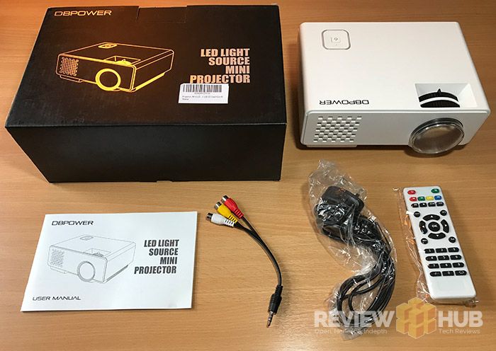 DBPower RD810 Projector Unboxing
