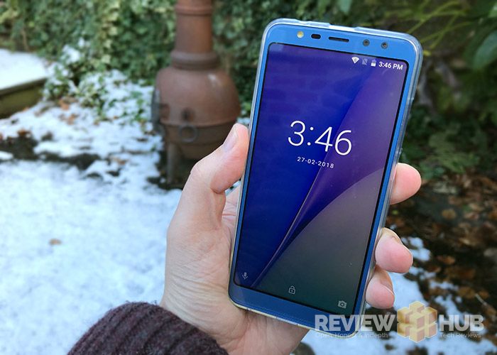 Leagoo-M9-Blue-Smartphone Leagoo M9 Display Blue