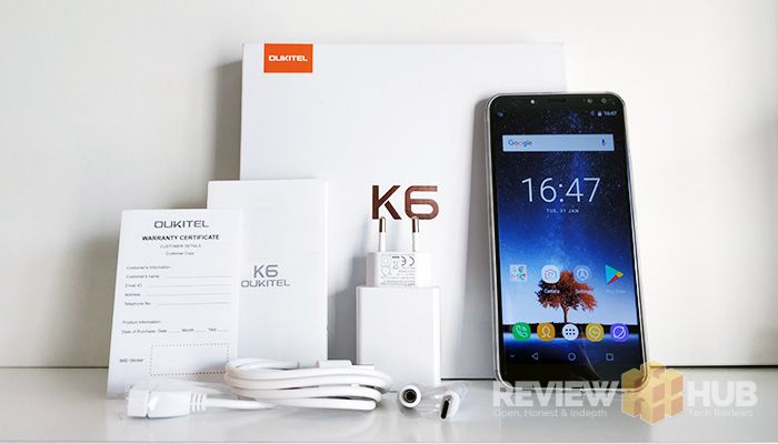 Oukitel K6 Unboxing