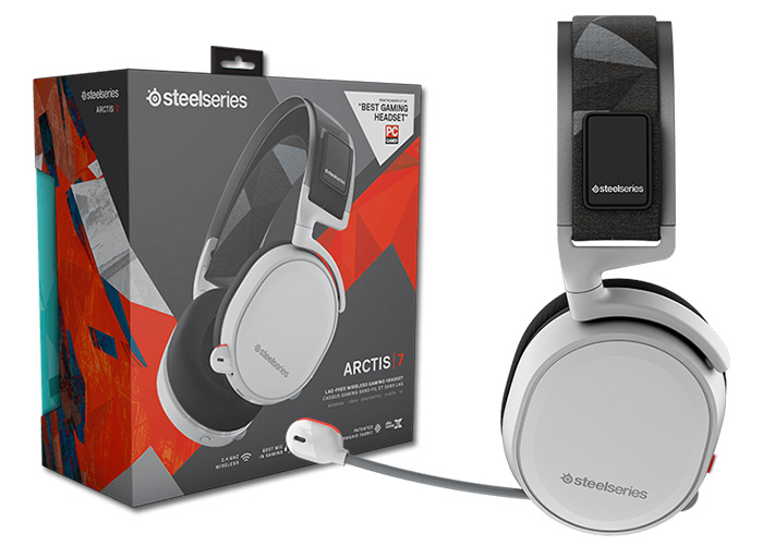 SteelSeries Arctis 7 Gamign Headset White