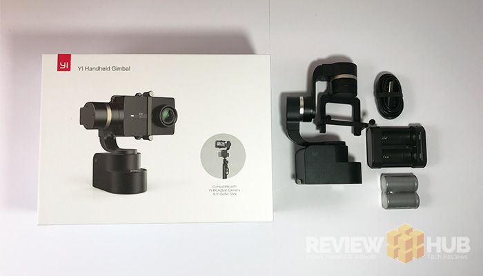 Yi Handheld Gimbal whats in the Box