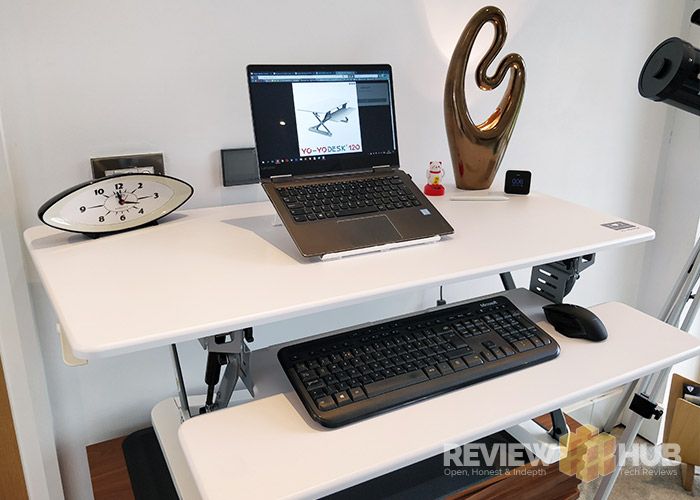 Yo-Yo Sit Stand Desk Upright