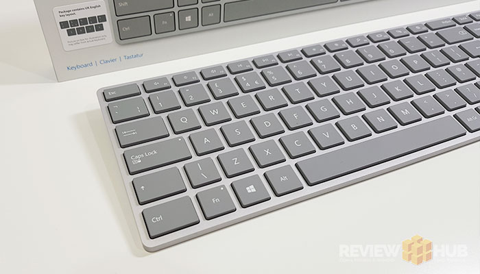 Microsoft Surface Keyboard Layout