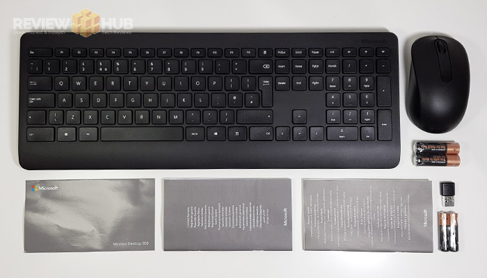 Microsoft Wireless 900 Desktop Keyboard Unboxing