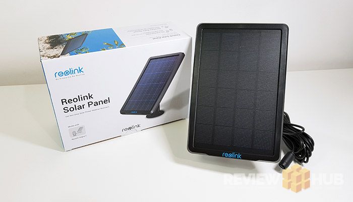 Reolink Solar Panel Charging