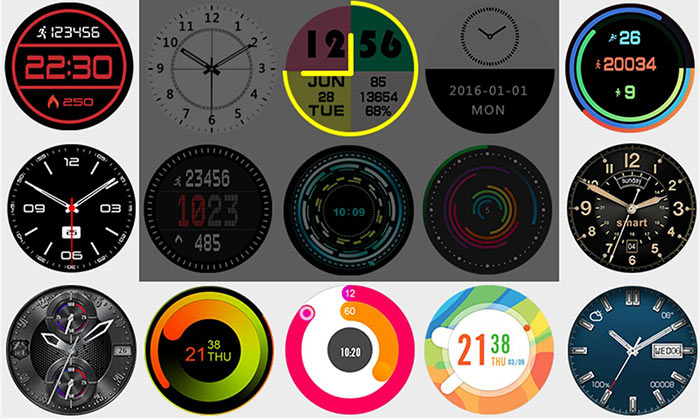 Zeblaze Thor 4 Watch Faces