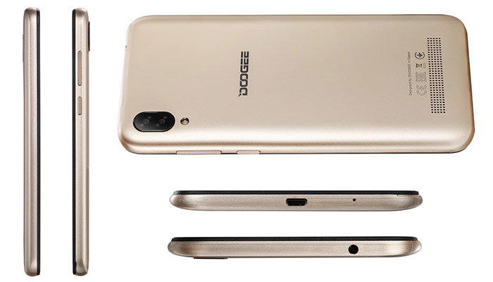 Doogee Y8c Build Quality