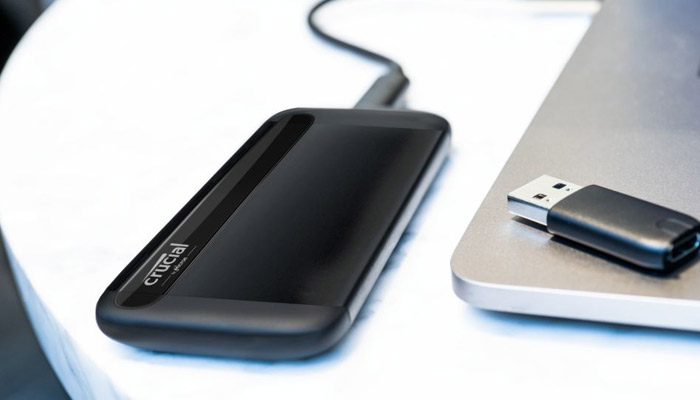 Crucial X8 Tough Portable SSD