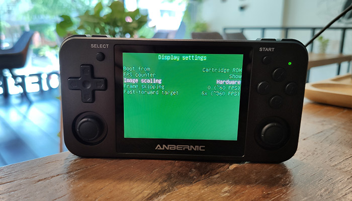 Anbernic-RG350M-Handheld Anbernic RG350M reGBA