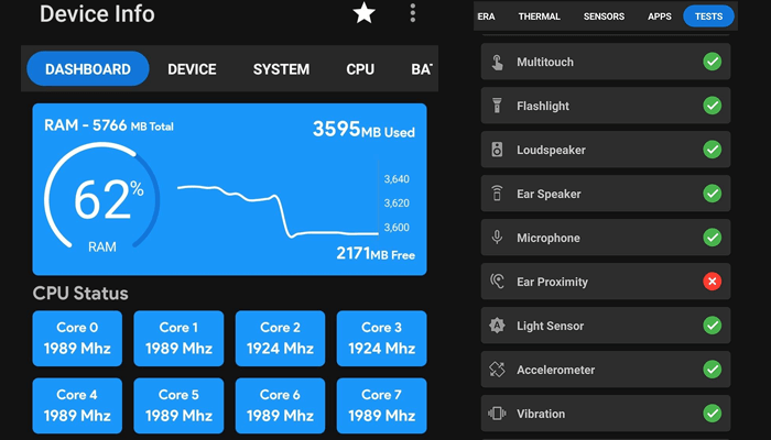 Cubot X30 Performance Stats